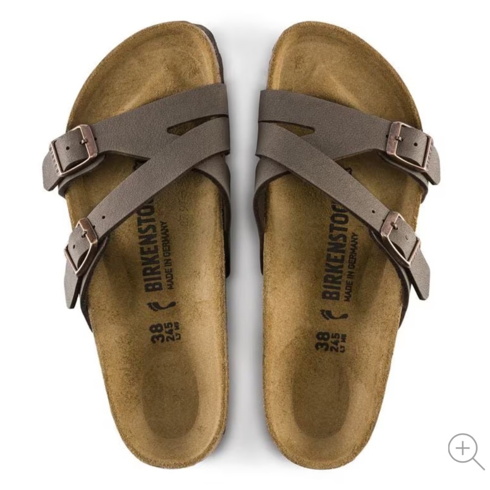 Birkenstock Yao Birko-Flor Birkibuc Mocha - Picture 2 of 11